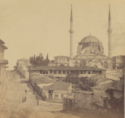 ÜSKÜDAR SELİMİYE CAMİİ / JAMES ROBERTSON FOTOĞRAFI / 1850'LER